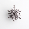 Snowflake wooden snow