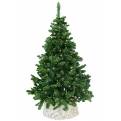 Green artificial tree