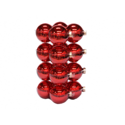 Classic red Christmas baubles | SAPINS.BE SRL
