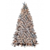 Sapin artificiel floqué blanc Sapin artificiel floqué blanc