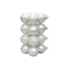 Boules de Noël classiques blanches | SAPINS.BE SRL