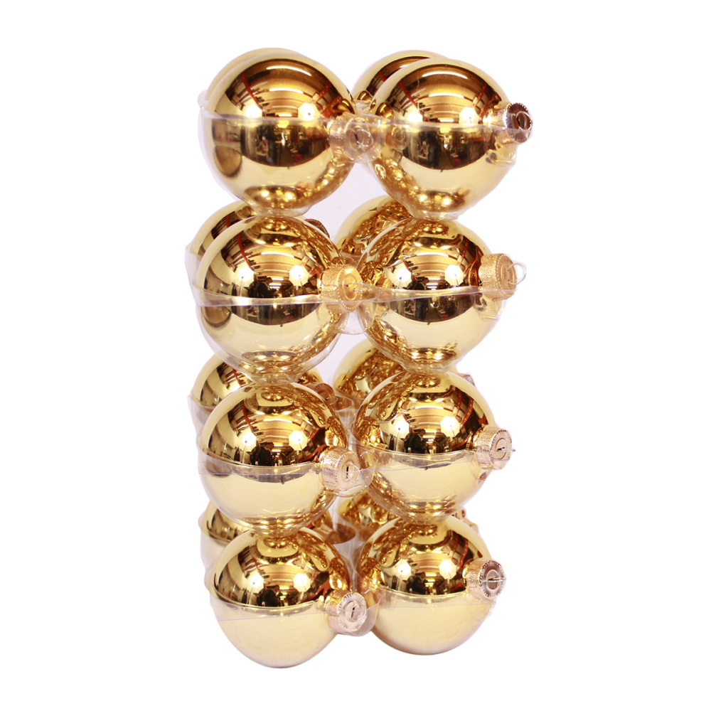 "classic" Kerstballen - goud "classic" Kerstballen - goud