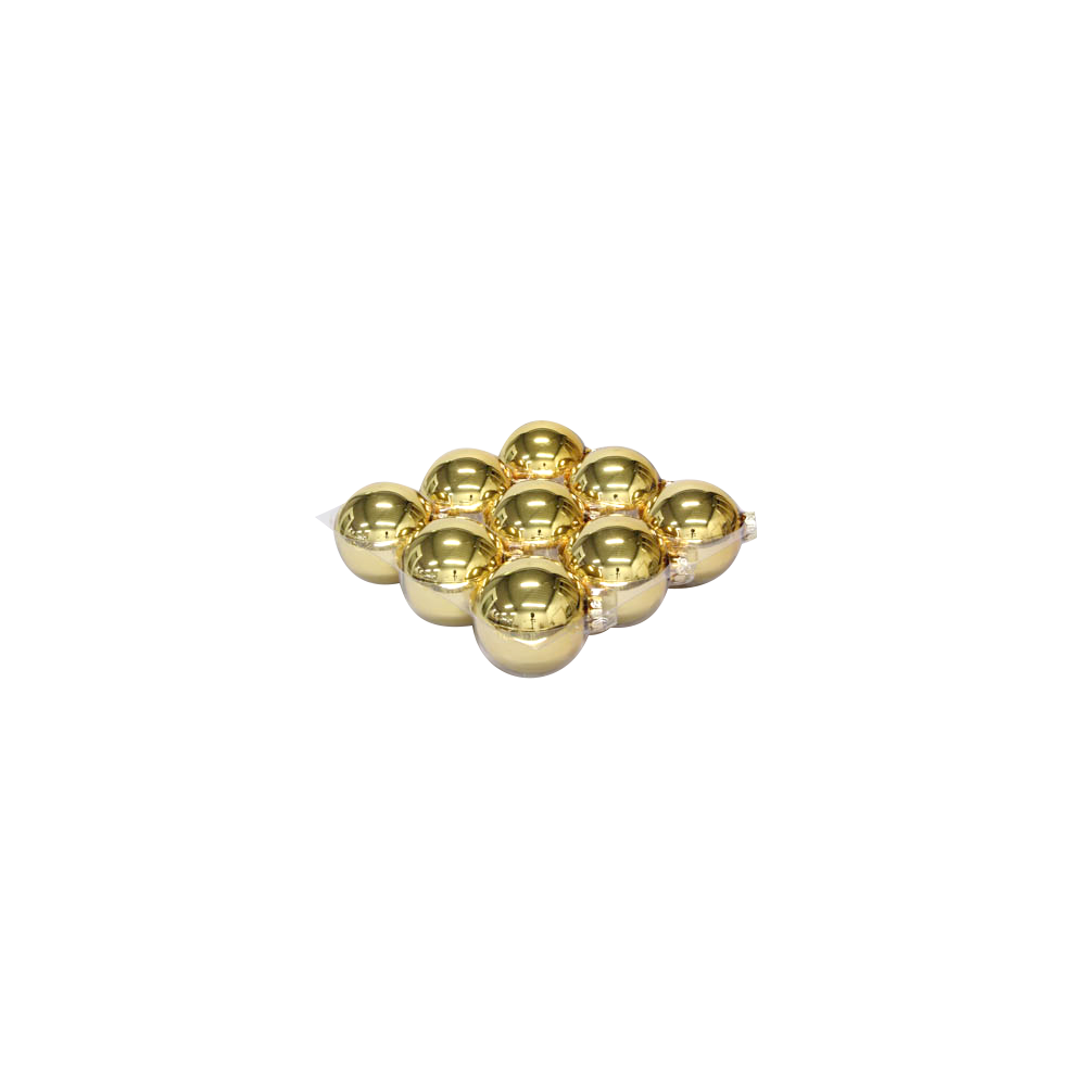 "classic" Christmas balls - gold "classic" Christmas balls - gold