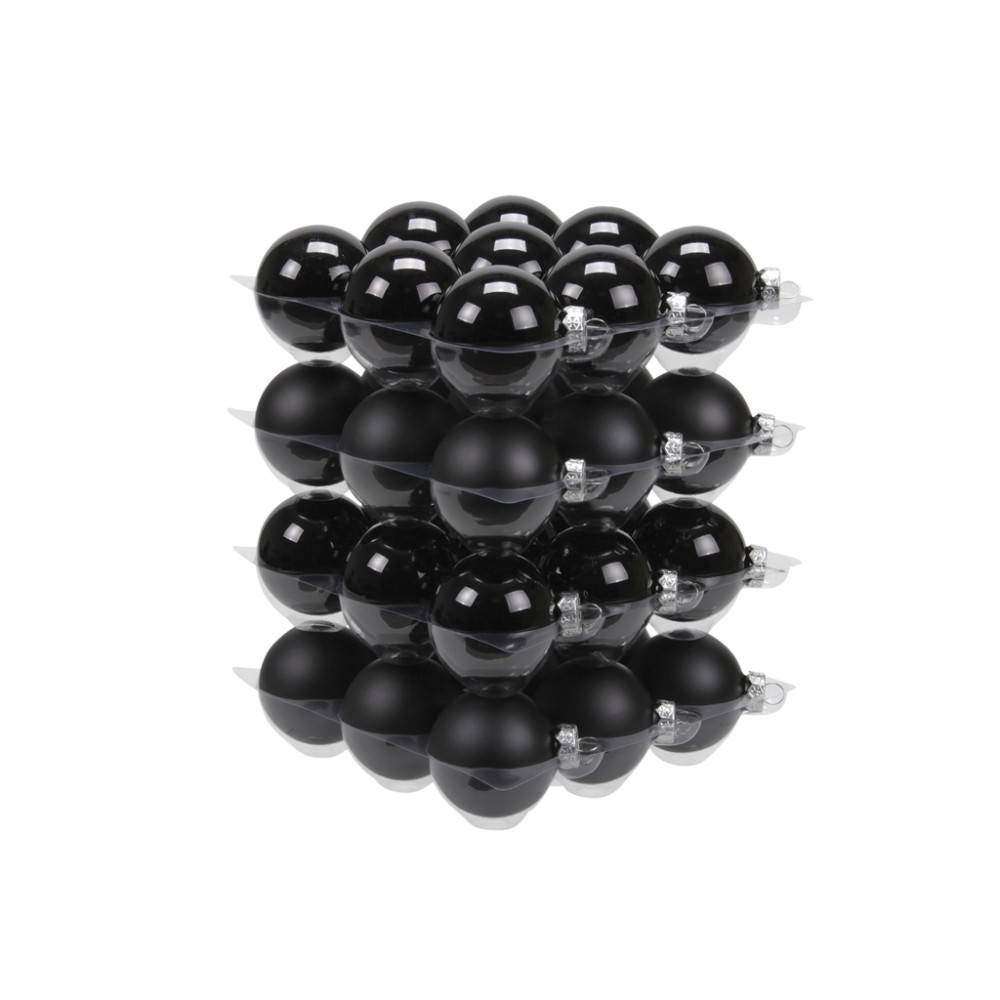 Boules de noël classic-noir Boules de noël classic-noir
