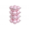 Boules de Noël classiques - rose poudré | SAPINS.BE SRL Boules de Noël classiques - rose poudré | SAPINS.BE SRL