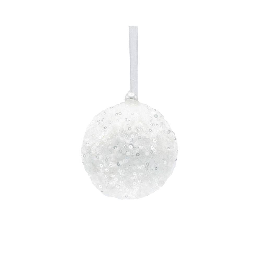 Boules de noël paillettées Boules de noël paillettées