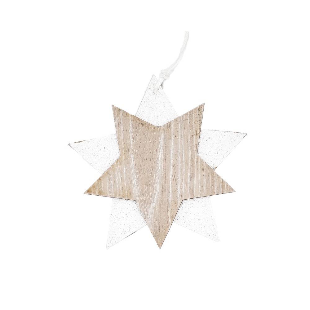 Etoile blanche et bois Etoile blanche et bois