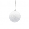 Lot 12 boules effet neige