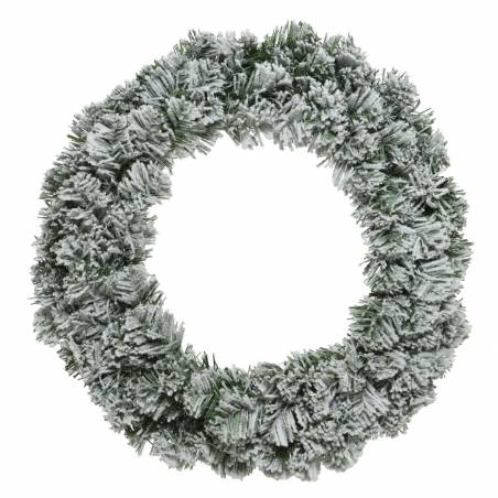 Snowy artificial wreath - 1 Snowy artificial wreath - 1