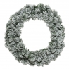 Snowy artificial wreath - 1 Snowy artificial wreath - 1