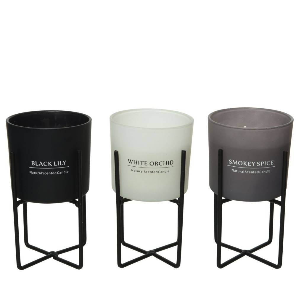 trio de Bougies sur pied trio de Bougies sur pied