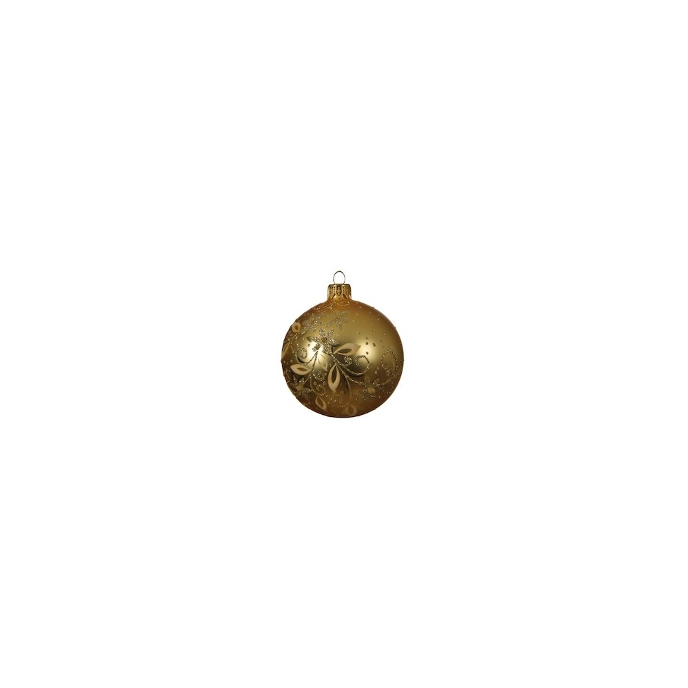 6 Boules de Noel Or 6 Boules de Noel Or