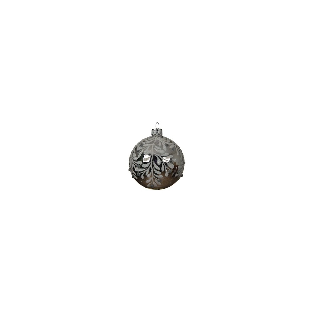 6 Boules de Noel Argent 6 Boules de Noel Argent