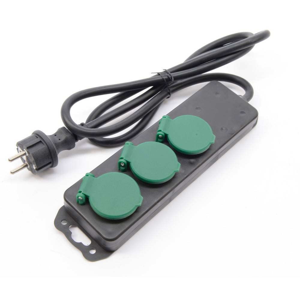Bloc Multiprises pour 3 Appareils Extérieur Bloc Multiprises pour 3 Appareils Extérieur