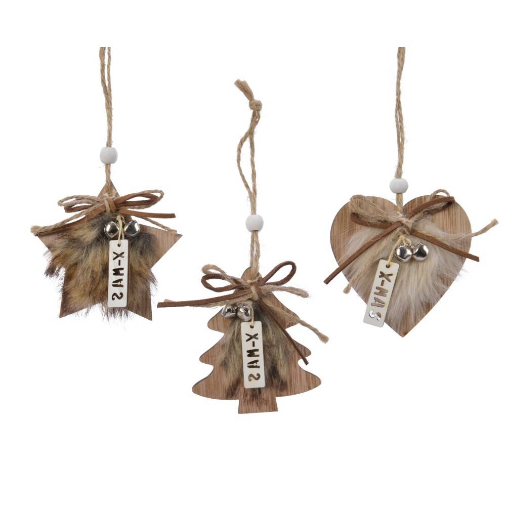 Arbre & Coeur & Etoile de Noël en Bois Arbre & Coeur & Etoile de Noël en Bois