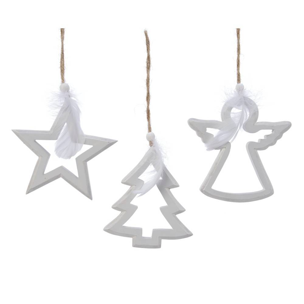 Arbre & Ange & Etoile de Noël en Bois Arbre & Ange & Etoile de Noël en Bois