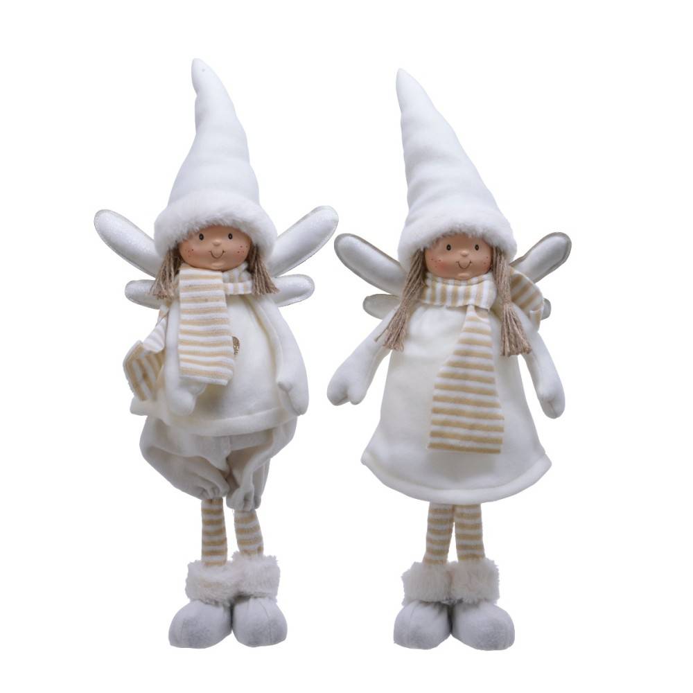 2 Grand Personnages d'Enfants Blanc 2 Grand Personnages d'Enfants Blanc