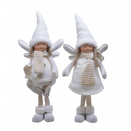 2 Grand Personnages d'Enfants Blanc 2 Grand Personnages d'Enfants Blanc