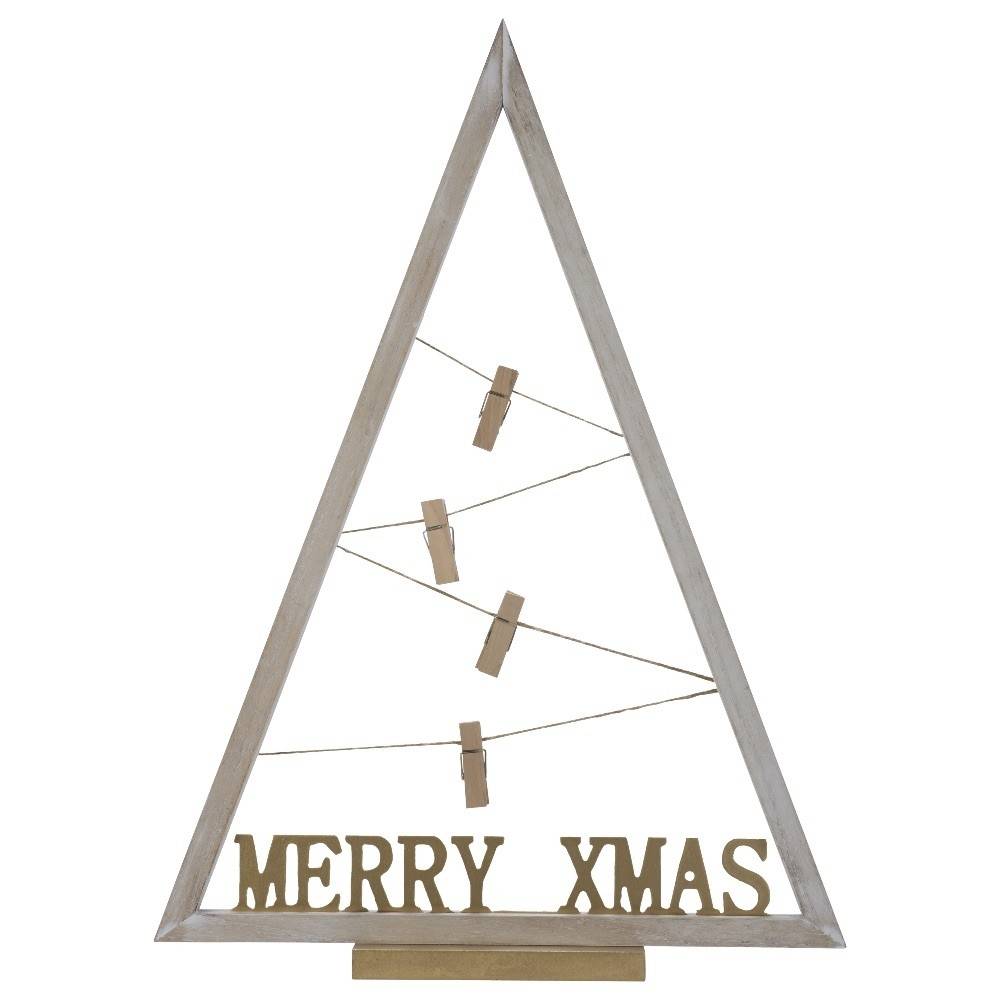 Sapin de Noël en Bois avec Etoile Sapin de Noël en Bois avec Etoile