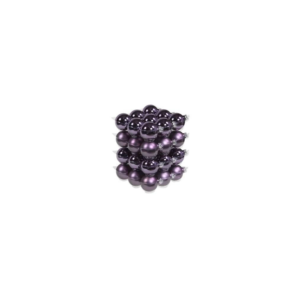Boules de Noël Classic Mauve Boules de Noël Classic Mauve