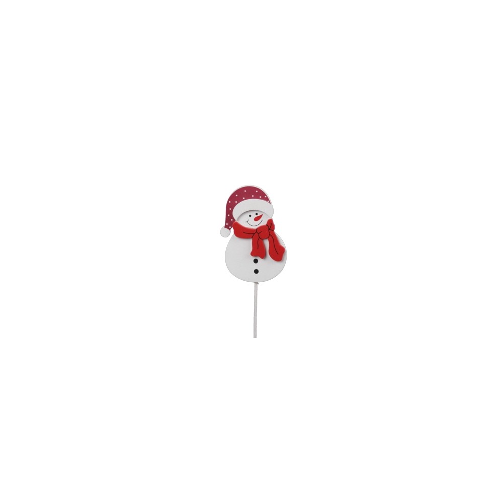 Bonhomme de neige sur stick