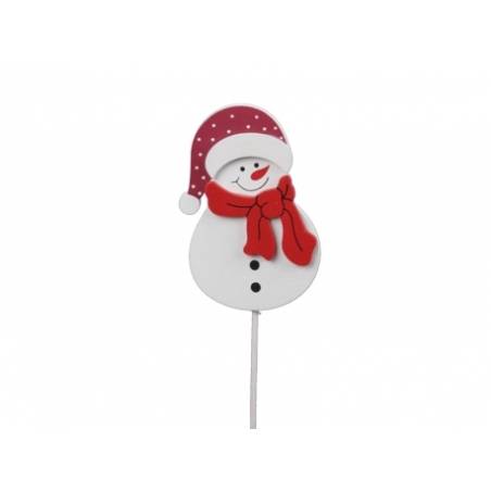 Bonhomme de neige sur stick