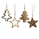 4 Hanging figurines (Tree-Star)