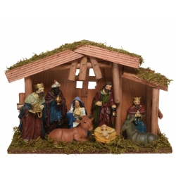 Nativity scene with 6...