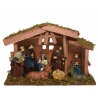 Nativity scene with 6 characters