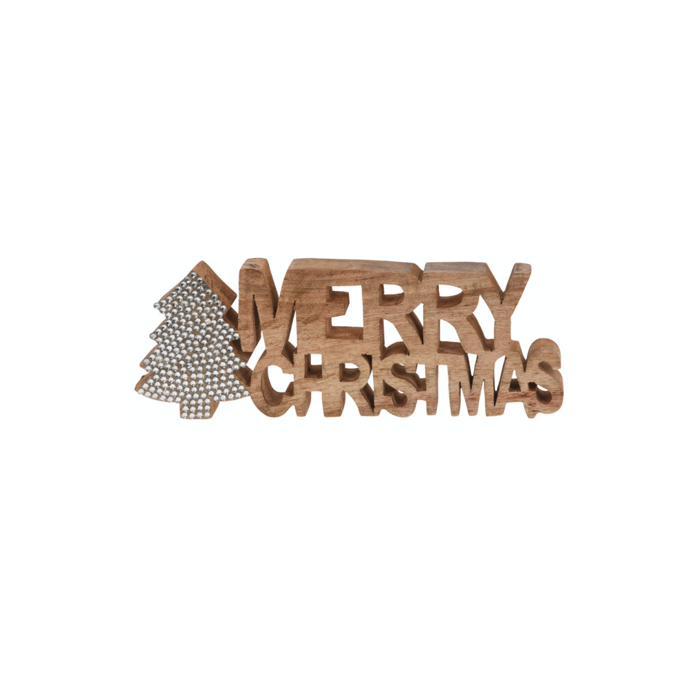 Wooden Merry Christmas