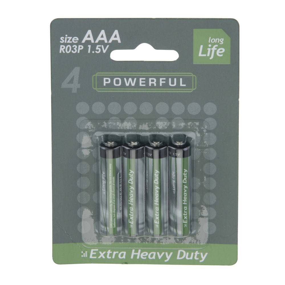 4 AAA Batteries