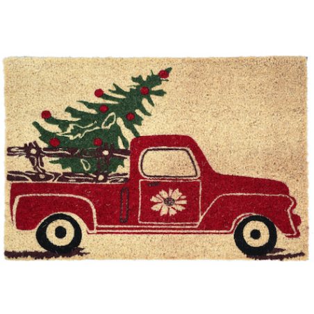 Décoration De Voiture Renne Kit Bois Noel Accessoires Rouges Noël Un Camion