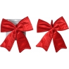 Red velvet bow