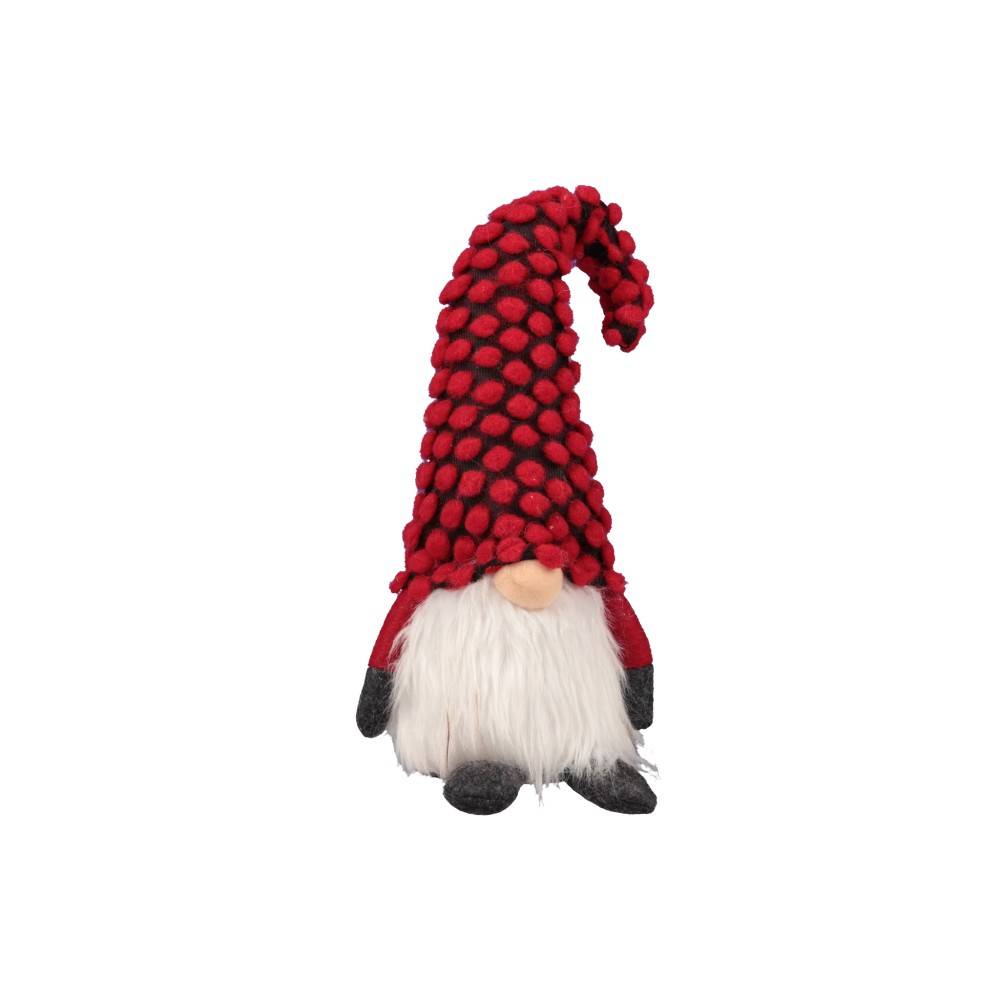Gnome avec bonnet de Noël rouge