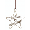 Hanging star decoration