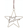 Hanging star decoration