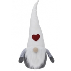 Gnome door stopper red heart