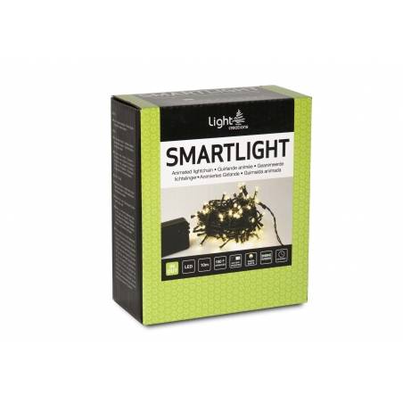 Lichtslinger 100 led koud warm met accu Lichtslinger 100 led koud warm met accu