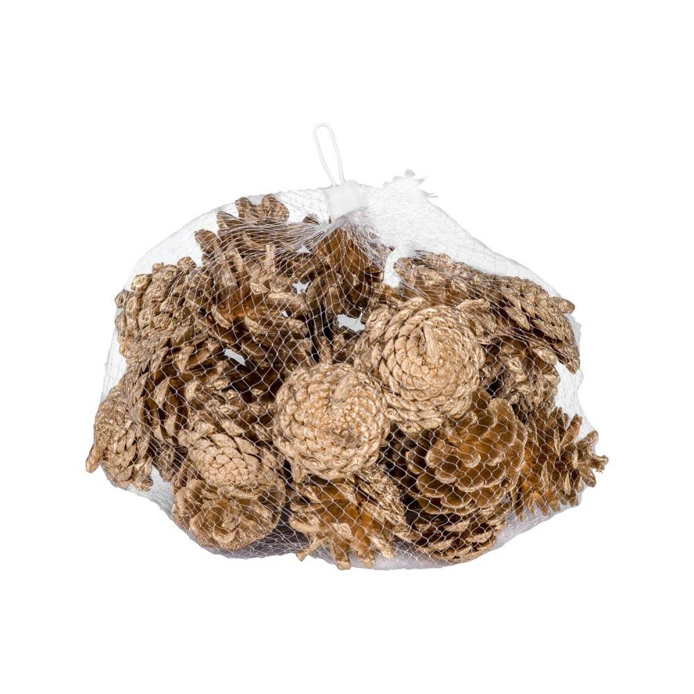 Golden pine cones 300g