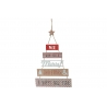 Wooden XMAS hanging decoration