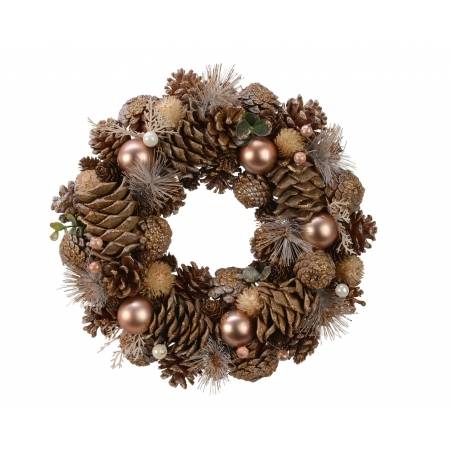 Pinecone wreath 34cm