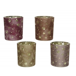 Set of 4 candle holders...
