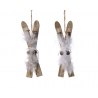 2 Pair of ski hanging decorations