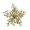 A shimmering gold star made of intricate, leaf-like patterns reflecting light beautifully. A shimmering gold star made of intricate, leaf-like patterns reflecting light beautifully.