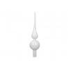 Een elegante, witte decoratieve pin met een bol en een lange, smalle punt. Een elegante, witte decoratieve pin met een bol en een lange, smalle punt.