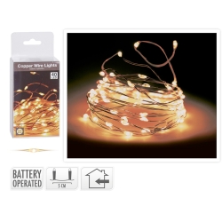 Light garland 40 microled EXTRA warm white