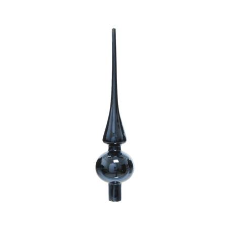 Shiny black Christmas treetop arrow