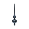 Shiny black Christmas treetop arrow
