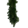 Natuurlijk kerstslinger in groene kleur, 300 cm