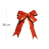 Red and gold bow